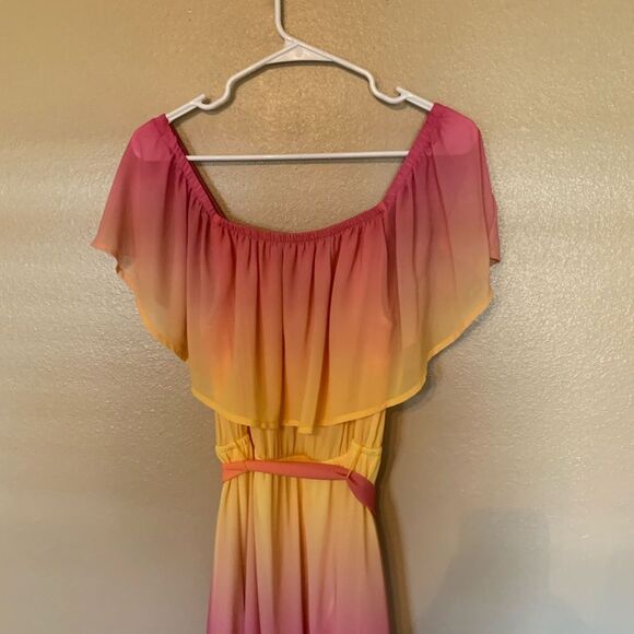 Jealous Tomato off shoulder maxi dress size M - Picture 6 of 7